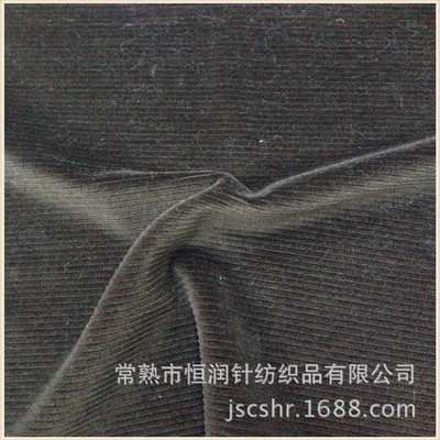 【【厂家直销高品质服装面料】氨纶灯芯绒 涤纶灯芯绒 抽条灯芯绒】价格,厂家,图片,针织面料,常熟市恒润针纺织品-