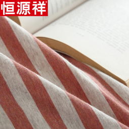 恒源祥家纺床上用品针织棉四件套 200 230cm 草黄细条 1.5m床 200 230cm 图片大全 邮乐官方网站